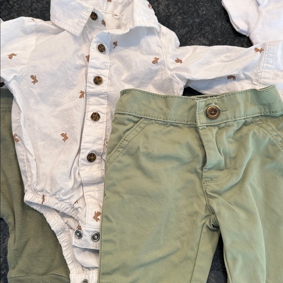 Cotton Newborn 0-3 Month Baby Boy Clothes Lot - Picture 6 of 10